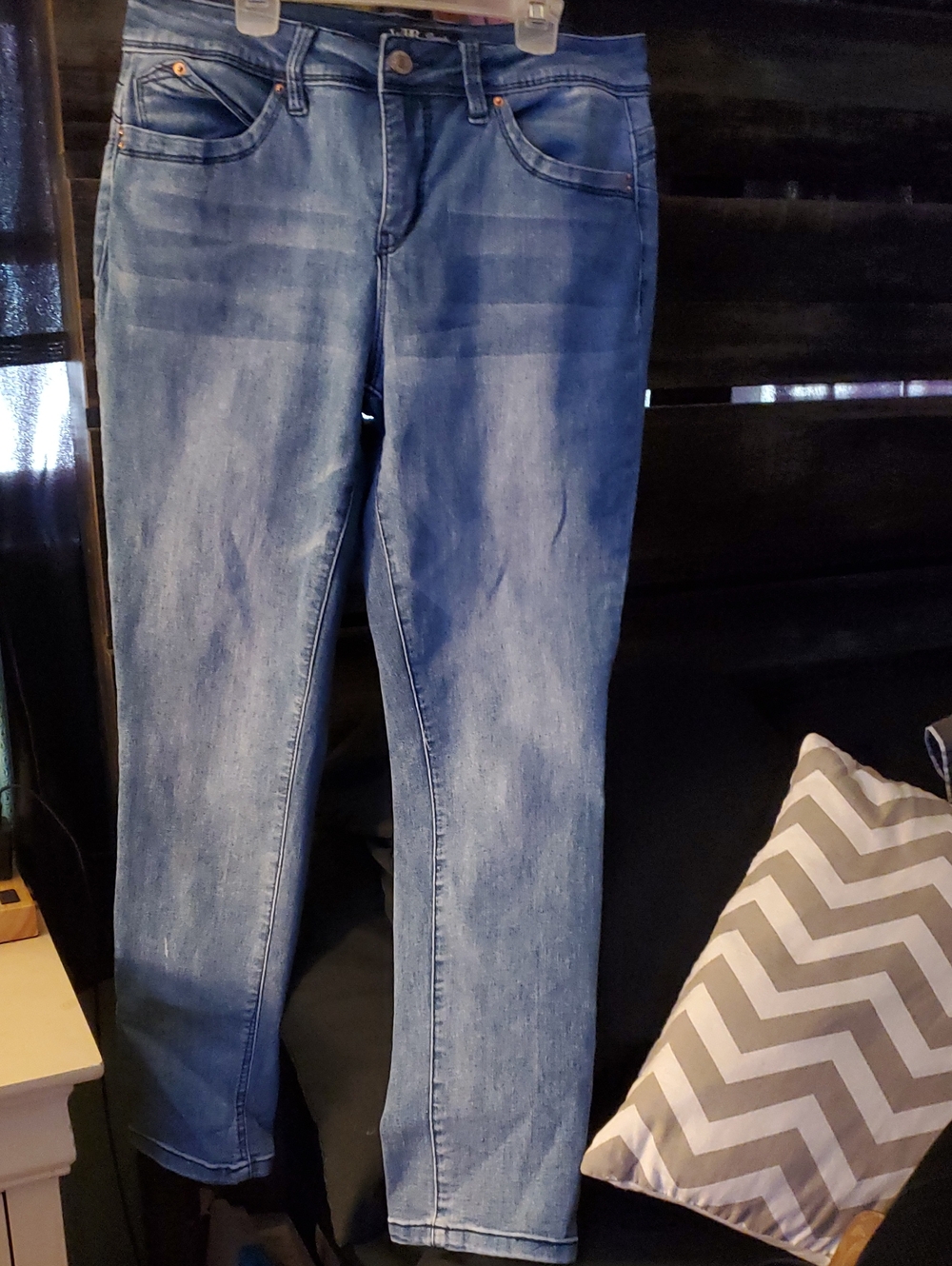 Royalty For Me Wwb Classic Mid-Wash Blue Denim Jeans